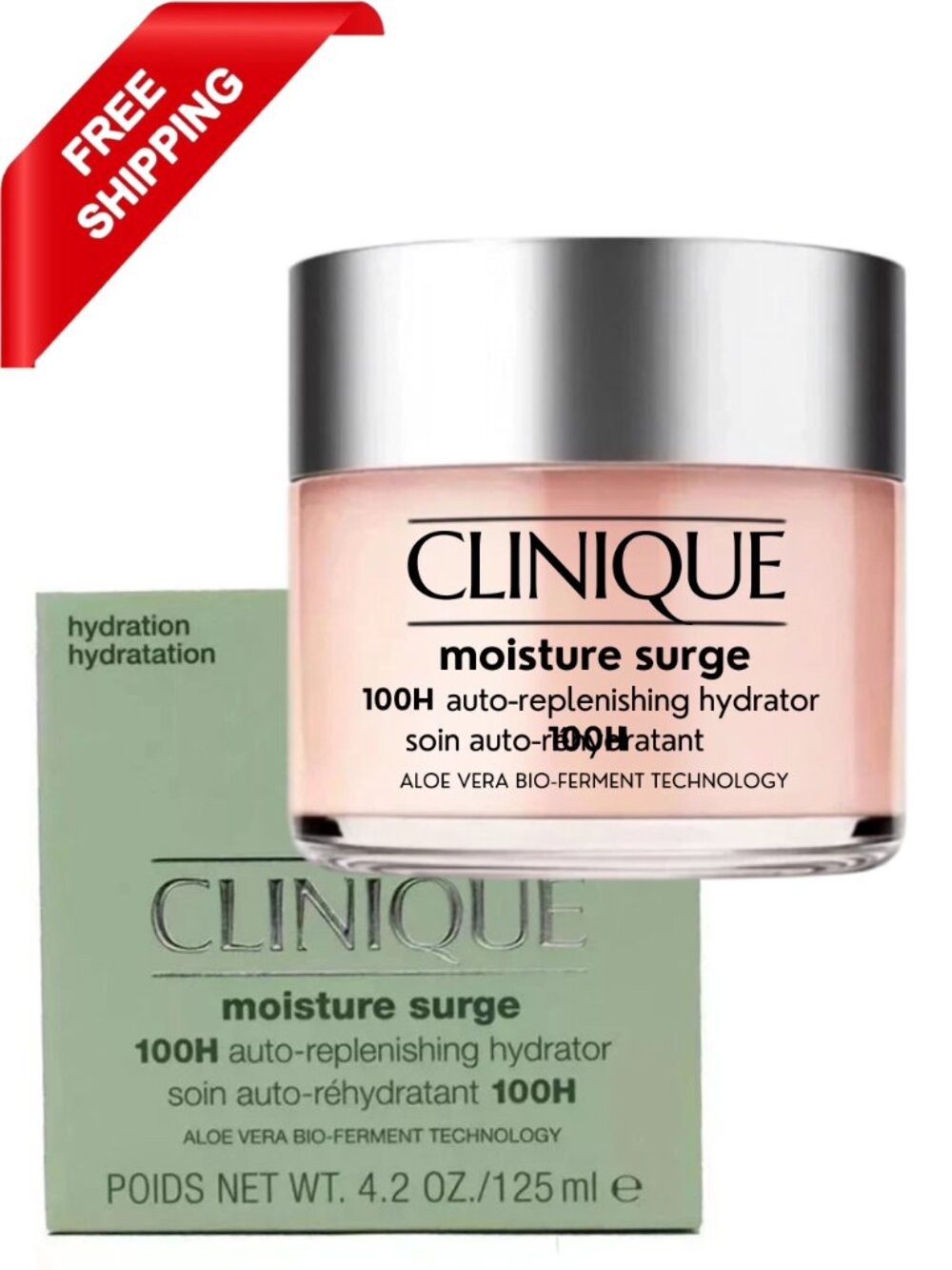 Clinique Moisture Surge 100h Auto Replenishing .Hydrator 125ml/ 4.2 Oz..